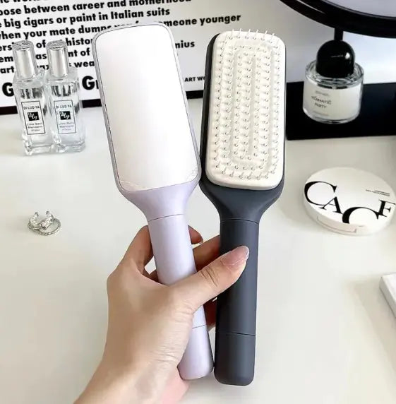 4-in-1 Self-Cleaning Hair Brush