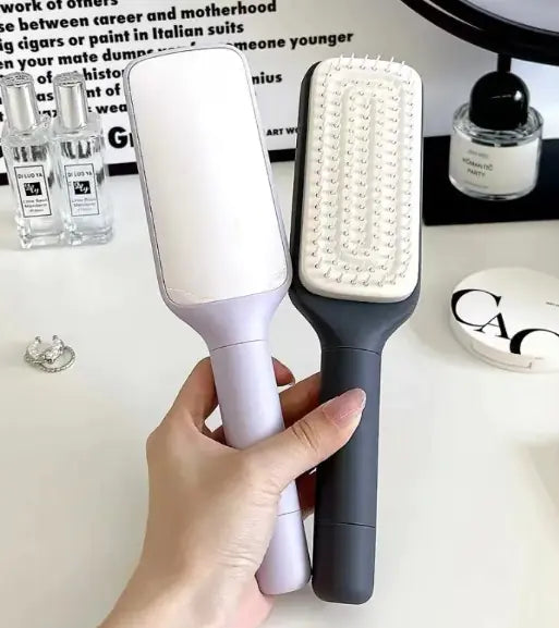 4-in-1 Self-Cleaning Hair Brush